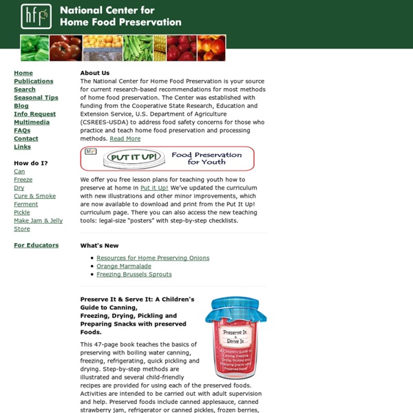 National Center for Home Food Preservation