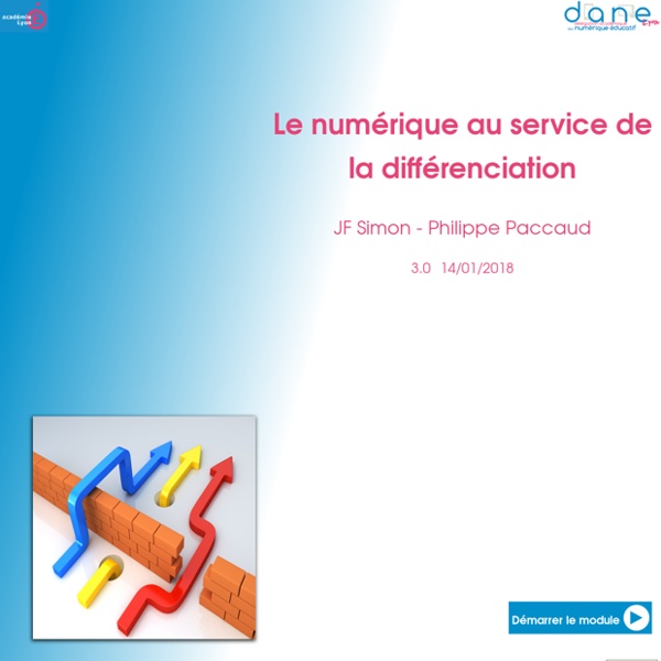 Le numérique au service de la différenciation