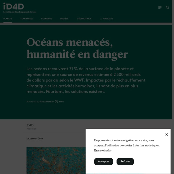 Océans menacés, humanité en danger