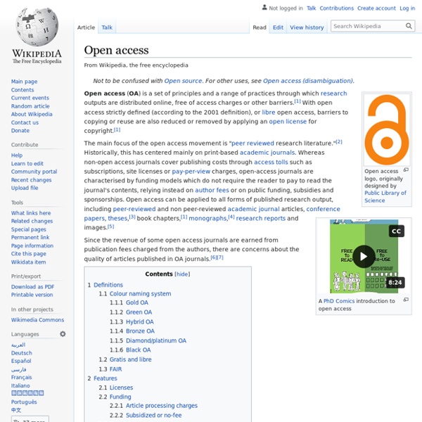 Open access