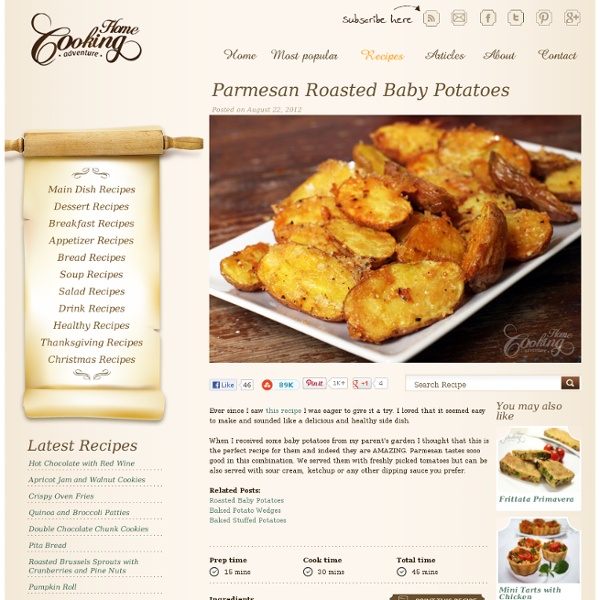 Parmesan Roasted Baby Potatoes