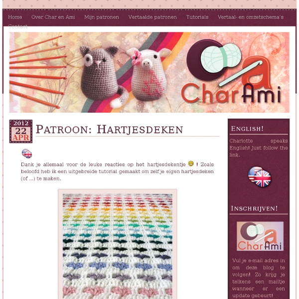 Patroon: Hartjesdeken