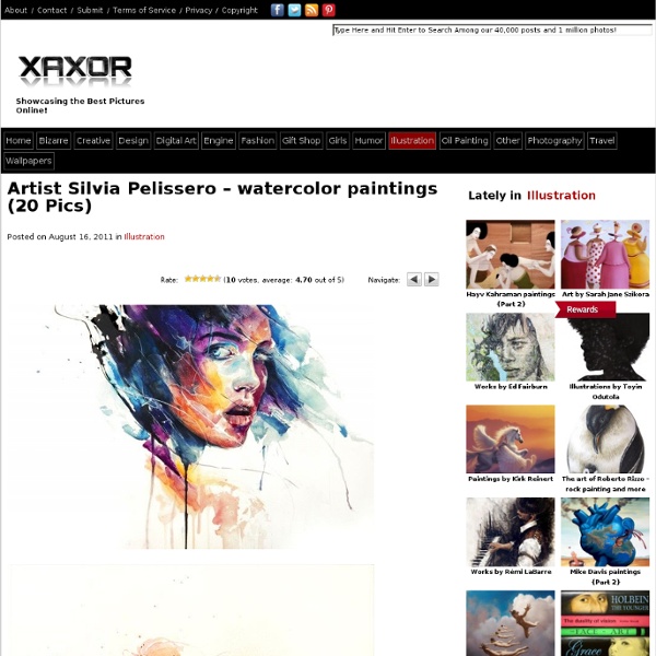Artist Silvia Pelissero - watercolor paintings - StumbleUpon