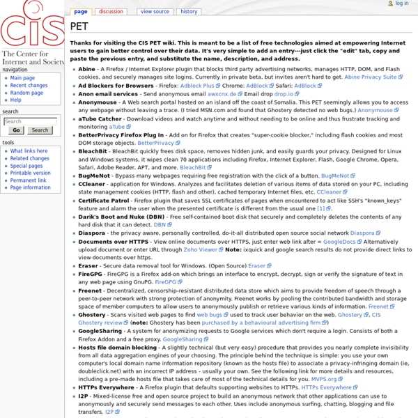 PET - CyberWiki