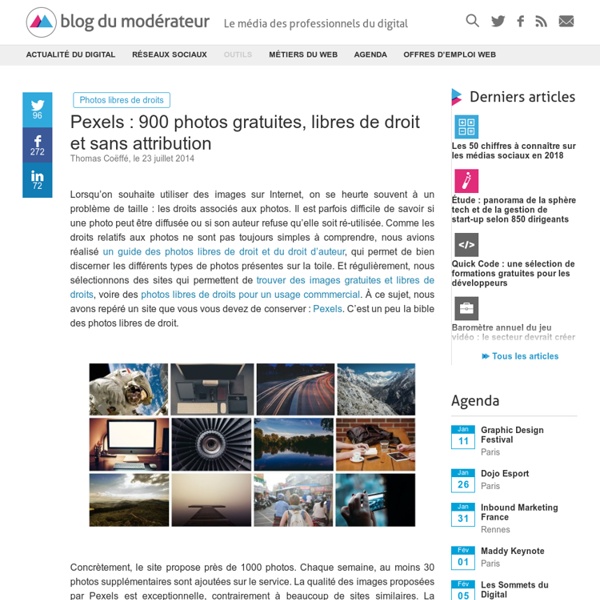 Pexels : 900 photos gratuites, libres de droit et sans attribution
