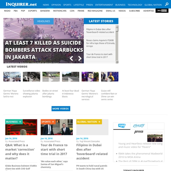 Latest Philippine News for Filipinos