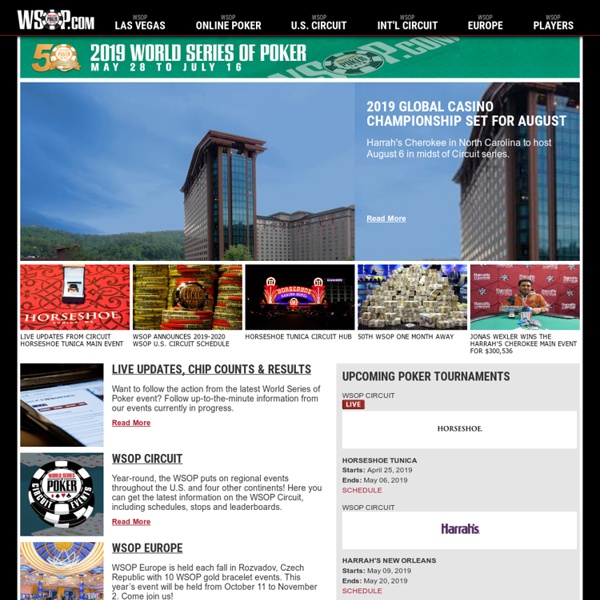 Official World Series of Poker Online