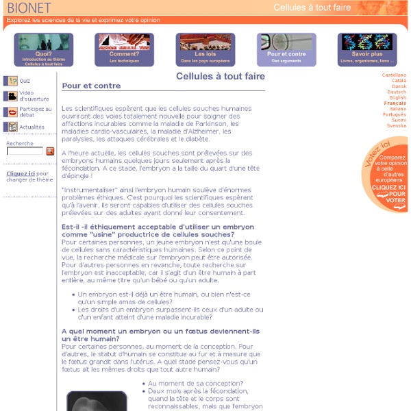 Pour et contre