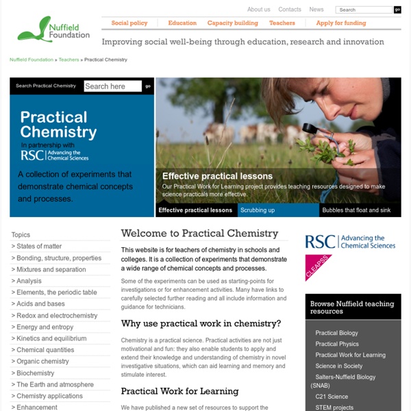 Home - Practical Chemistry