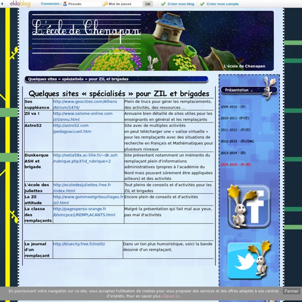 Quelques sites « spécialisés » pour ZIL et brigades