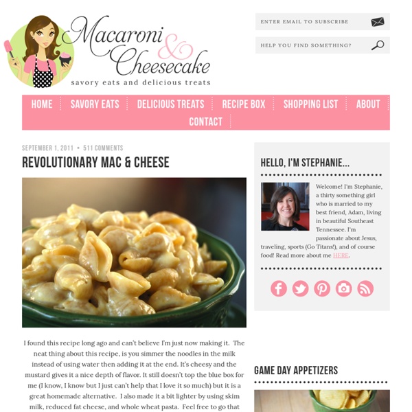 Revolutionary Mac & Cheese