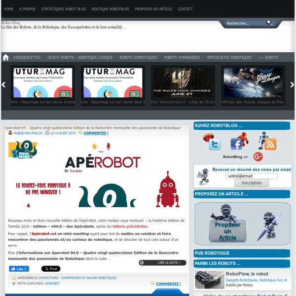 Robot Blog
