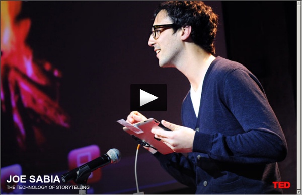 Joe Sabia: The technology of storytelling