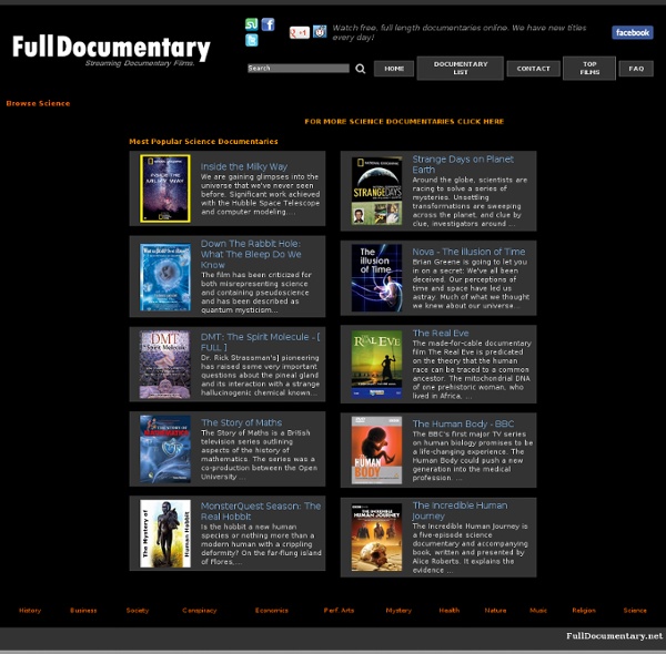 Science Documentary Films