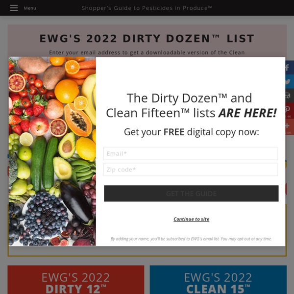 's 2013 Shopper's Guide to Pesticides in Produce™