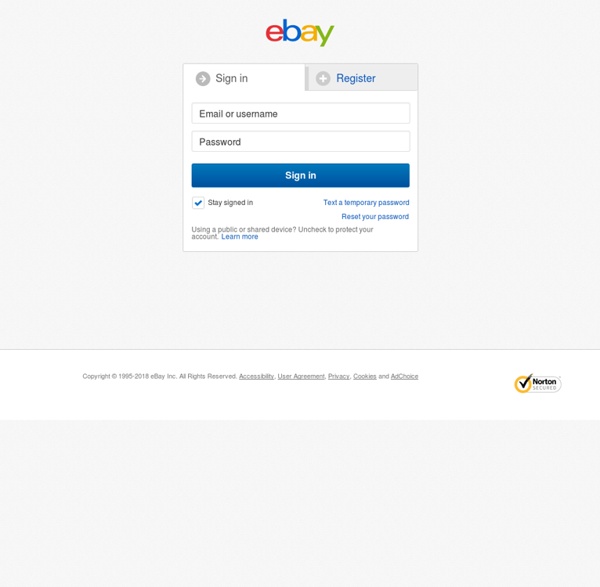 Sign in or Register
