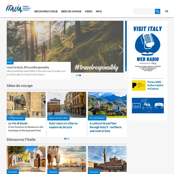 Site officiel du tourisme en Italie