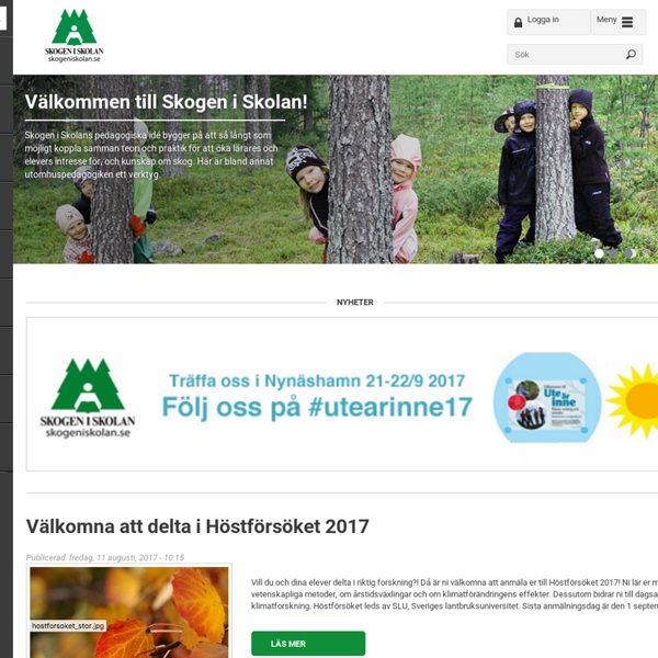 Skogen i Skolan