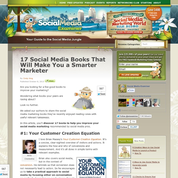 17 Social Media Books That Will Make You a Smarter Marketer