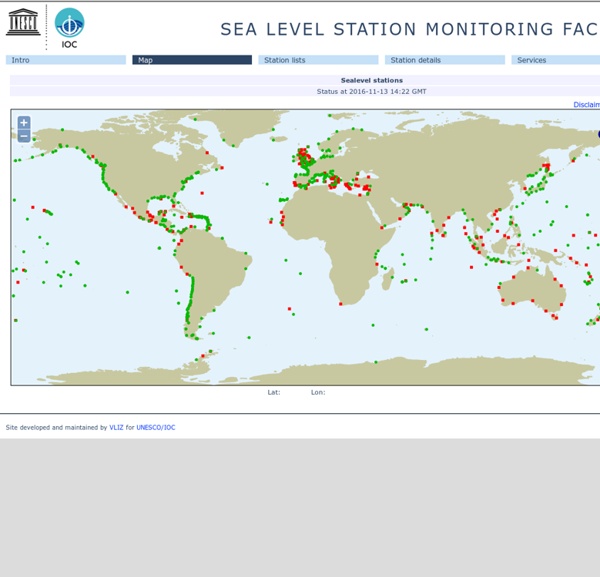 Tsunami-SEA LEVEL DATA FACILITY