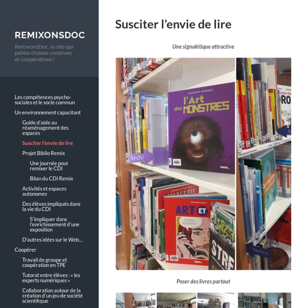 Susciter l’envie de lire