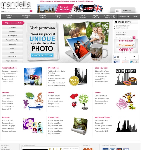 Boutique de stickers déco, stickers muraux, stickers ordinateur