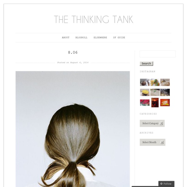 The thinking tank