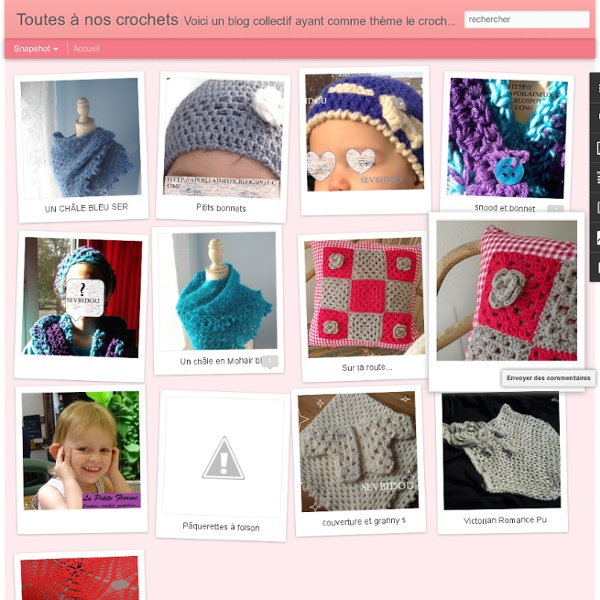 Toutes à nos crochets