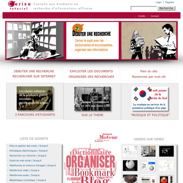 Conseils en Recherche et Information.