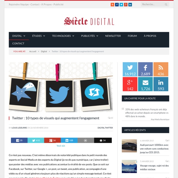 Twitter : 10 types de visuels qui augmentent l'engagement