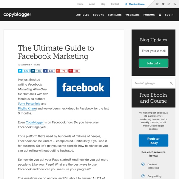 The Ultimate Guide to Facebook Marketing