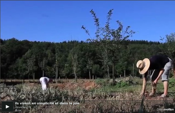 Ils vivent en simplicité et dans la joie