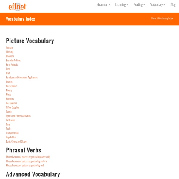 Picture Vocabulary