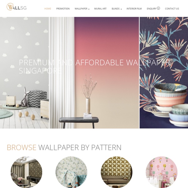Wall.SG: Buy Wallpaper Singapore Store