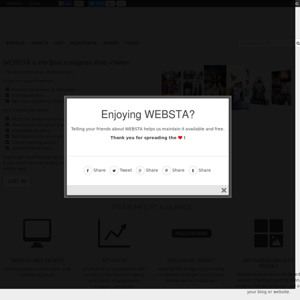 Webstagram - the best Instagram viewer