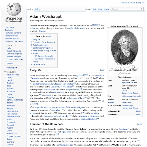 Adam Weishaupt