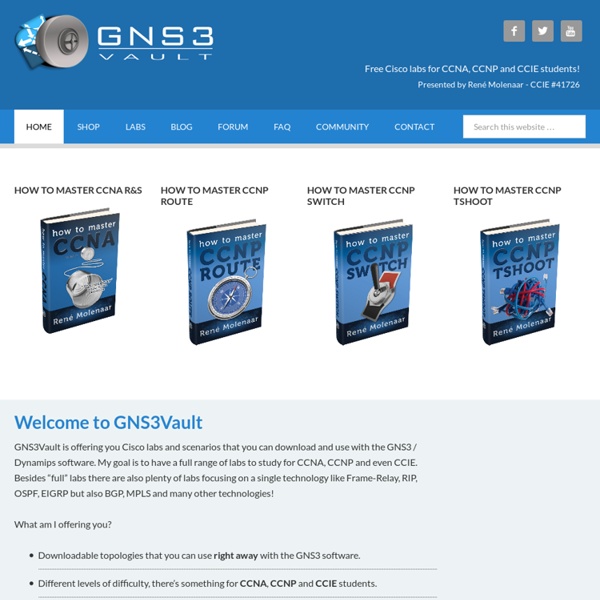 Free Cisco labs for CCNA, CCNP & CCIE !