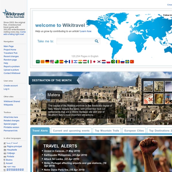 Free Worldwide Travel Guides