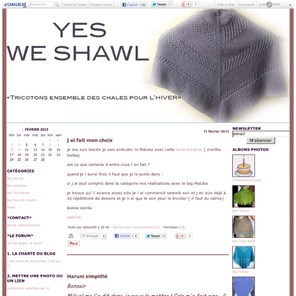 Yes we shawl !