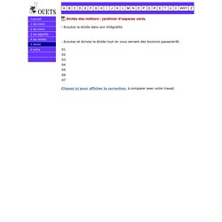 1000mots.net Exercices interactifs de français