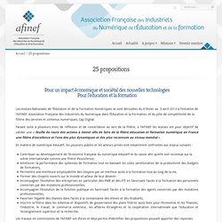 25 propositions