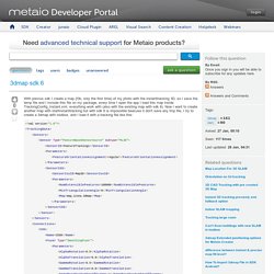 3dmap sdk 6 - Metaio Helpdesk