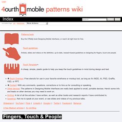 Mobile - Design Pattern Library
