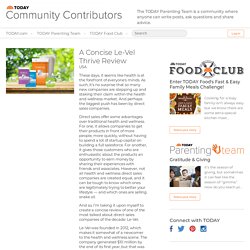 A Concise Le-Vel Thrive Review
