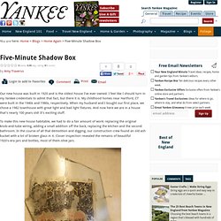 A Five-Minute Shadow Box