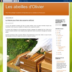 La théorie pour faire des essaims artificiel.