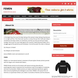 About Us – FEMEN