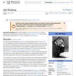 Aby Warburg