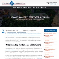 How Auto Accident Compensation Works