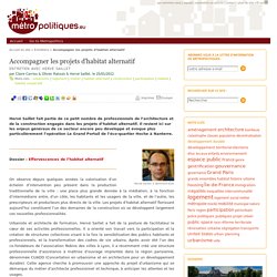 Accompagner les projets d’habitat alternatif
